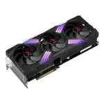 PNY NVIDIA GeForce RTX 4070 Ti SUPER XLR8 Gaming VERTO EPIC-X RGB Triple Fan DLSS 3 OC 16GB GDDR6X Graphics Card Angled View