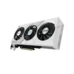 Gigabyte NVIDIA GeForce RTX 4070 SUPER EAGLE ICE OC 12GB GDDR6X Graphics Card Angled View & Rear