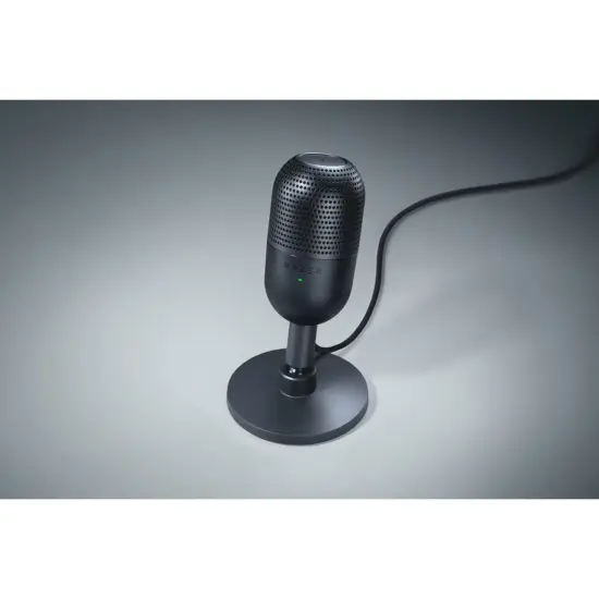 Razer - Seiren V3 Mini Microphone - Black Angled View