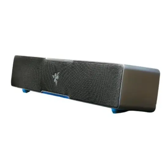 Razer - Leviathan V2 X RBG Soundbar Speaker Angled View