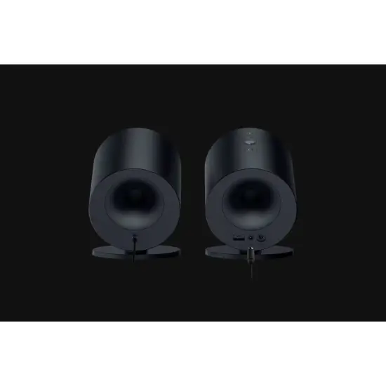 More About Razer - Nommo V2 X Speakers - Black Front Angle