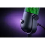 Razer Seiren V3 Chroma RGB Microphone - Black Close Up