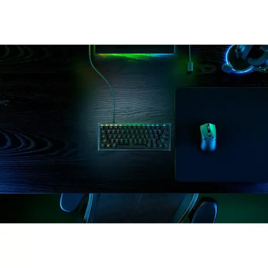 Razer - Huntsman V3 Pro Mini RGB Keyboard - UK Layout Top View