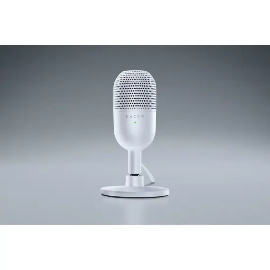 Razer - Seiren V3 Mini Microphone - White Top View