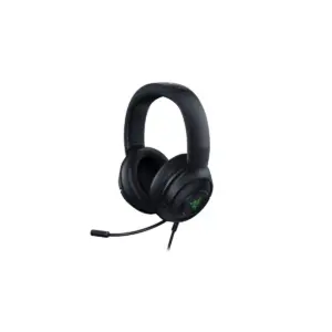 Razer - Kraken V3 X USB Headset - Black Angled View