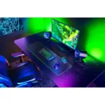 Razer - Nommo V2 Speakers - Black Angled View & PC 2