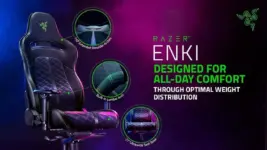 Razer - Enki Gaming Chair - Black Poster