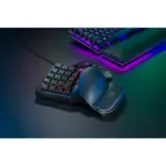 Razer - Tartarus Pro Chroma RGB Programmable Gaming Keyboard (Analog Switch) Angled View