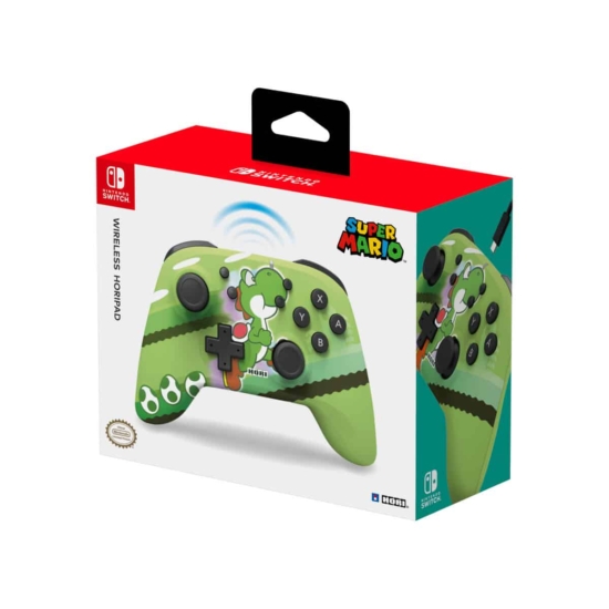 Hori - Wireless Horipad (Yoshi) For Nintendo Switch & Box