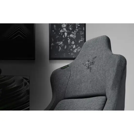 Razer - Iskur XL Chair - Fabric Top Close Up