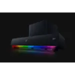 Razer - Leviathan V2 RGB Soundbar Speakers Full Angled View