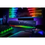 Razer - Leviathan V2 RGB Soundbar Speakers Angled View