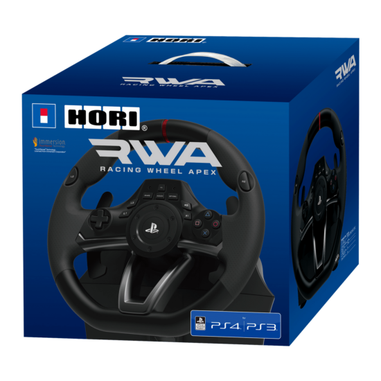 Hori - Racing Wheel APEX for PlayStation 4 Box