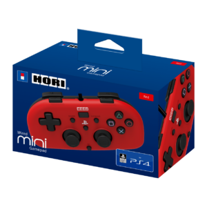 Hori - Wired Mini Gamepad For PlayStation 4 - Red Box