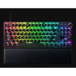 Razer Huntsman V3 Pro Tenkeyless RGB Keyboard - UK Layout Top View