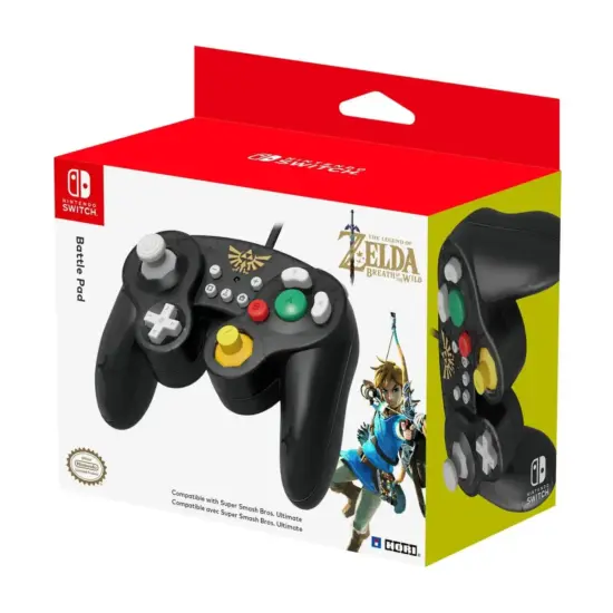 Hori - Battle Pad Zelda Edition For Nintendo Switch Box