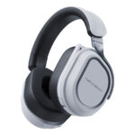 Turtle Beach - Stealth 700 (Gen 3) Gaming Headset PlayStation Edition - Grey/White Angled View