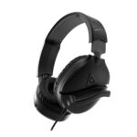 Turtle Beach - Recon 70 Wired Gaming Headset - Black Angled Side View