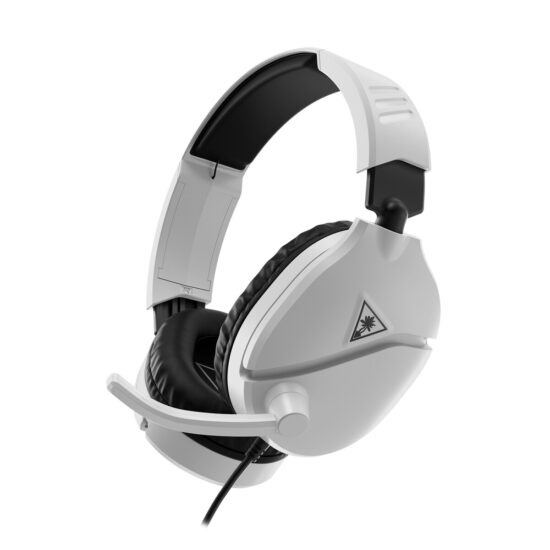 Turtle Beach - Recon 70 Wired Gaming Headset - White Angled View