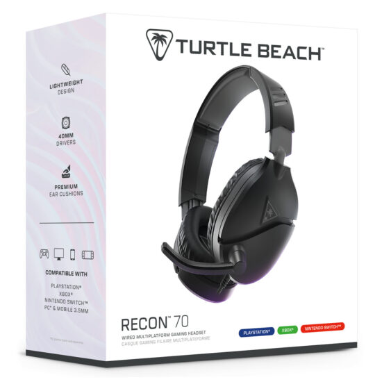 Turtle Beach - Recon 70 Wired Gaming Headset - Black Box